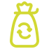Icono que representa el reciclaje