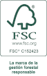 Certificado de Calidad FSC (www.fsc.org): FSC * C152423. La maraca de la gestión forestal responsable