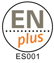 Certificado de calidad: EN plus, A1, ISO 17225-2, ES 001
